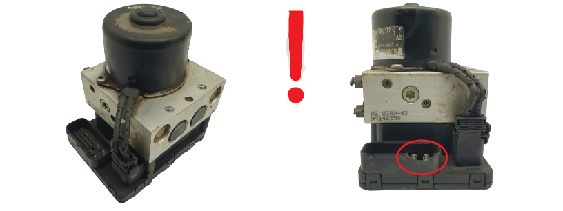 Abs-pumppu VW Seat Skoda Audi 1J0614117D 1J0907379P ATE 61572 main product photo