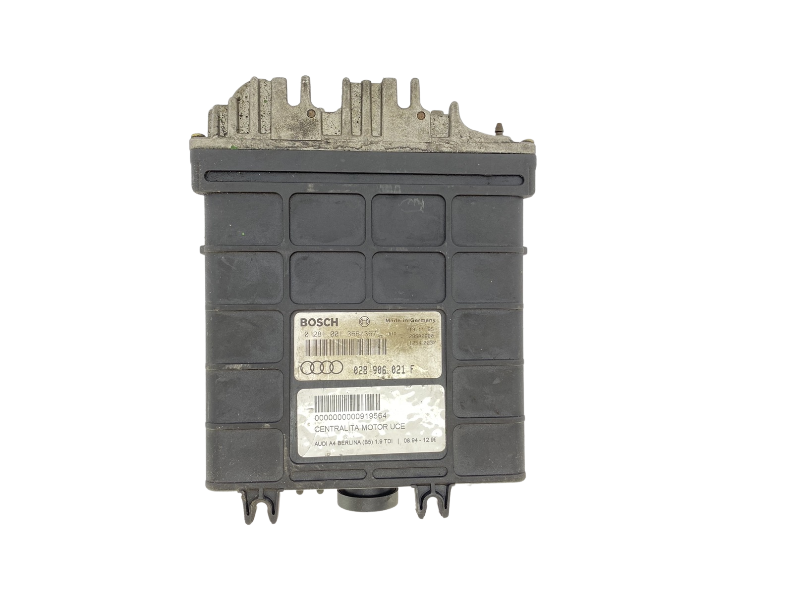 Ohjausyksikkö Audi 028906021F 0281001366/367 Bosch 59694 main product photo