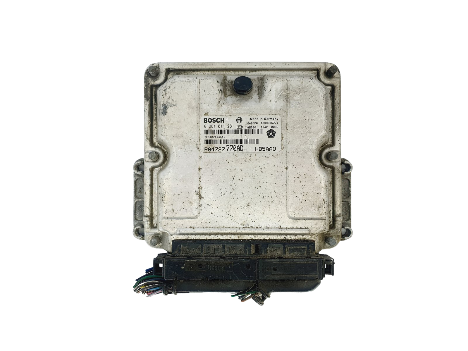 Ohjausyksikkö 0281011281 P04727770AD Chrysler Bosch 34569 main product photo
