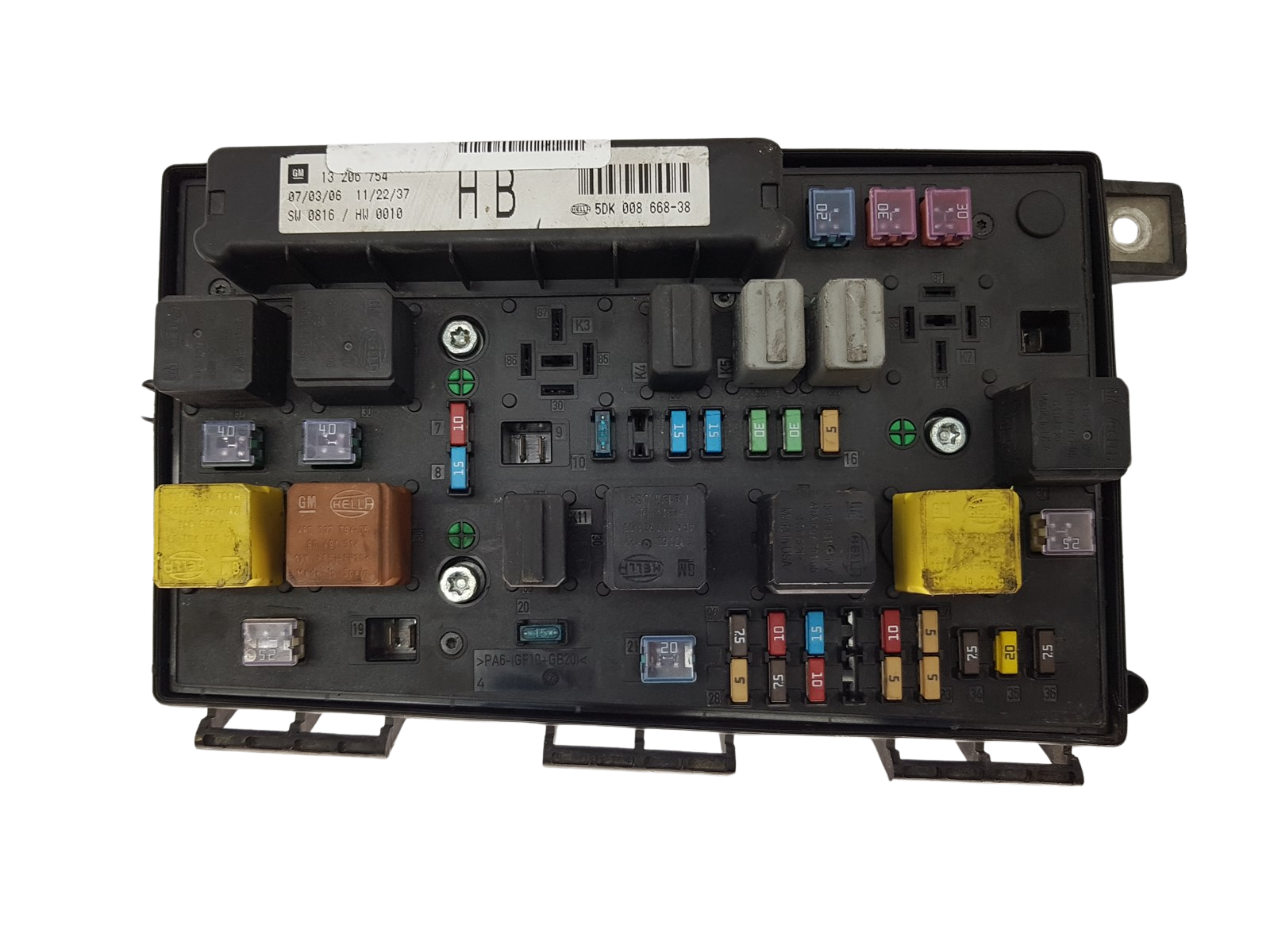 Moduuli 13206754 5DK008668-38 HB Opel GM 2600 main product photo