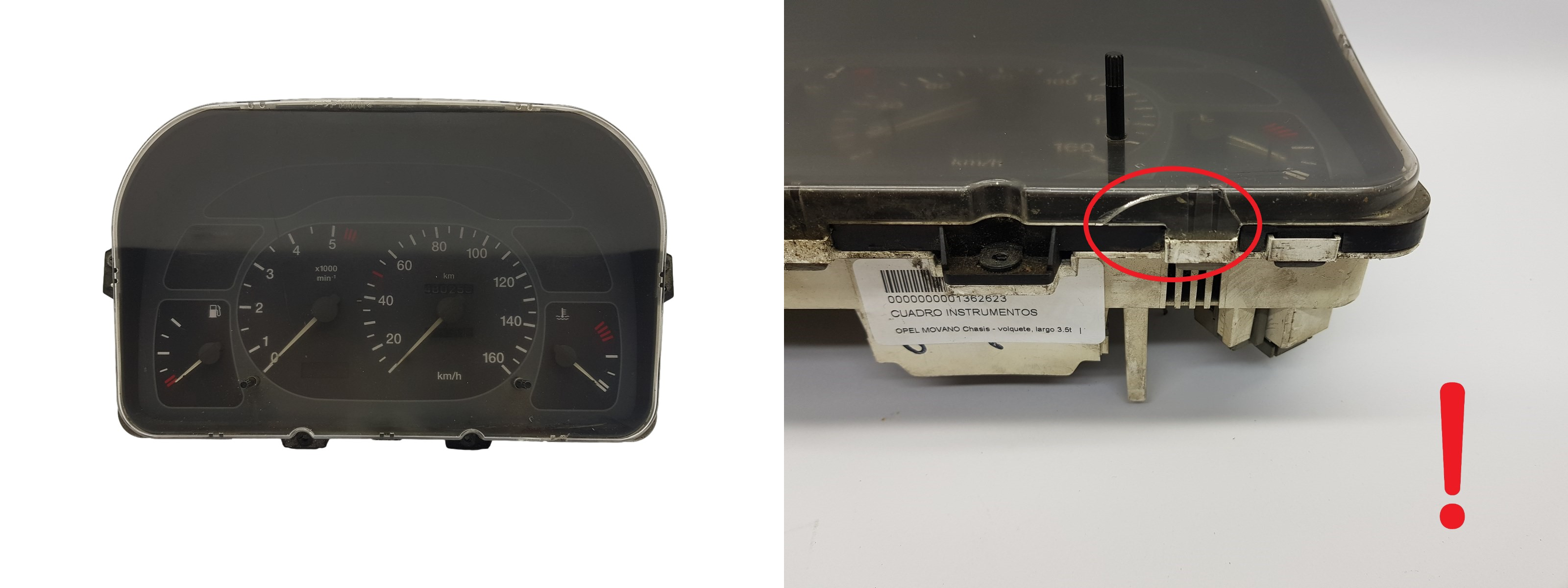 Nopeusmittari Renault Master 2 Opel Movano 43-1364-B 1783 main product photo