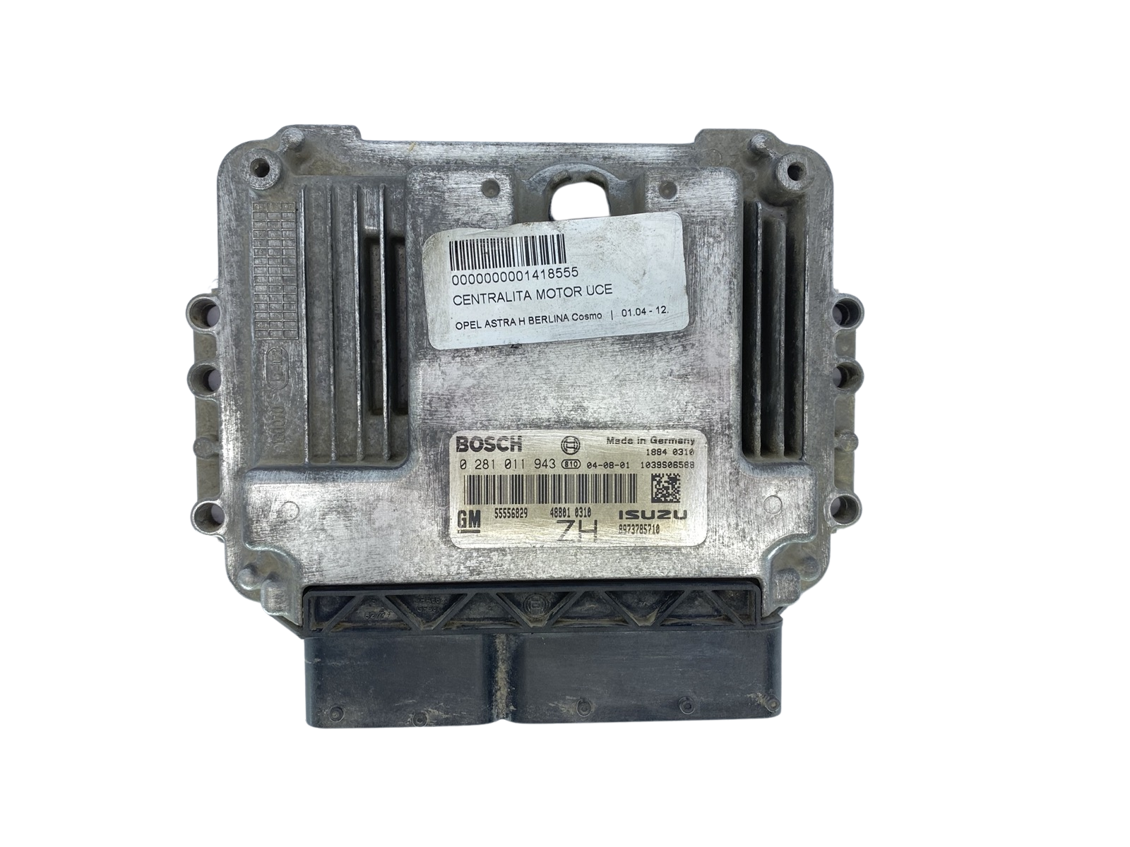 Ohjausyksikkö 0281011943 55556829 8973785710 Opel Bosch 62848 main product photo