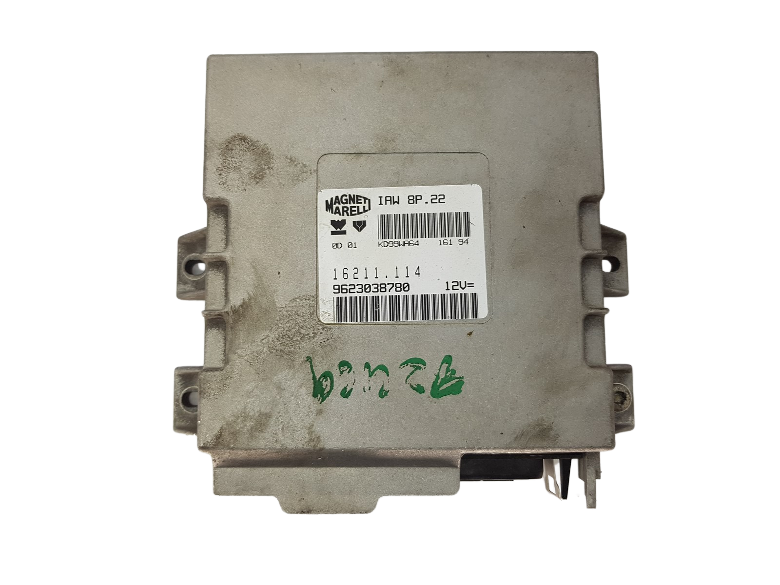 Ohjausyksikkö 9623038780 IAW8P.22 16211.114 PSA Fiat Magneti Marelli 3219 main product photo