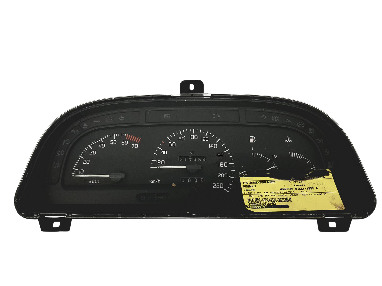 Kierroslukumittari Renault Laguna 1 7700844747 49850 main product photo