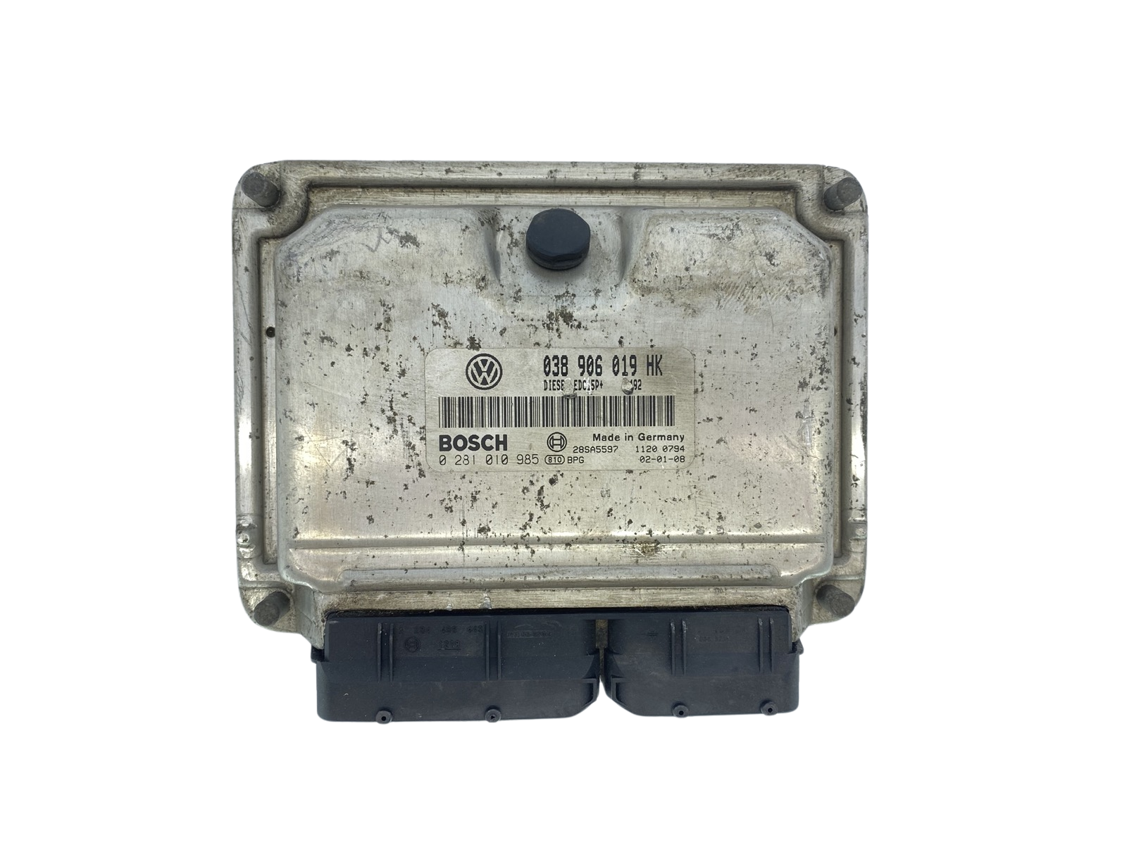 Ohjausyksikkö 038906019HK 0281010985 VW Bosch 63424 main product photo