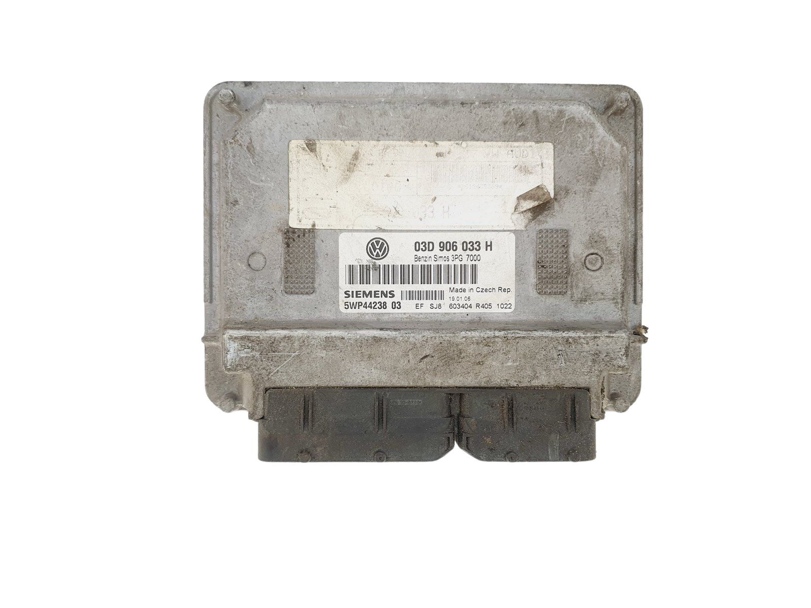 Ohjausyksikkö VW 03D906033H 5WP44238 03 Siemens 37268 main product photo