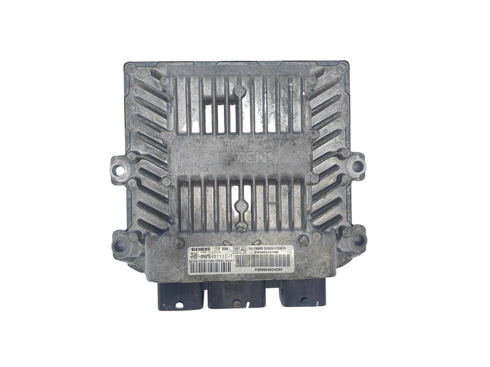 Ohjausyksikkö 9653447380 9648624280 5WS40111C-T SID804 PSA Siemens 60152 main product photo