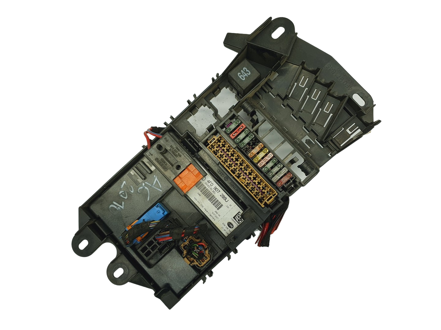 Ohjausyksikkö BSI 4F0907289J 5DK008762-26 Audi Hella main product photo