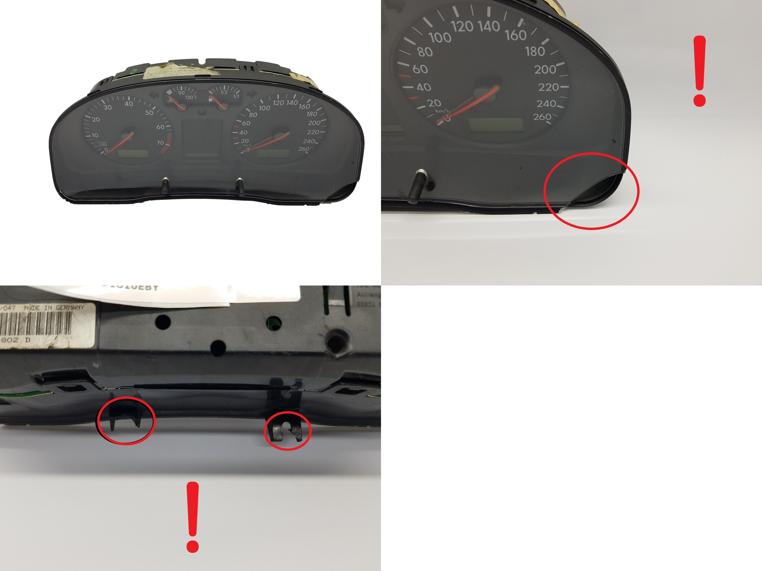 Nopeusmittari VW Pasat 3B 3B0920802D main product photo