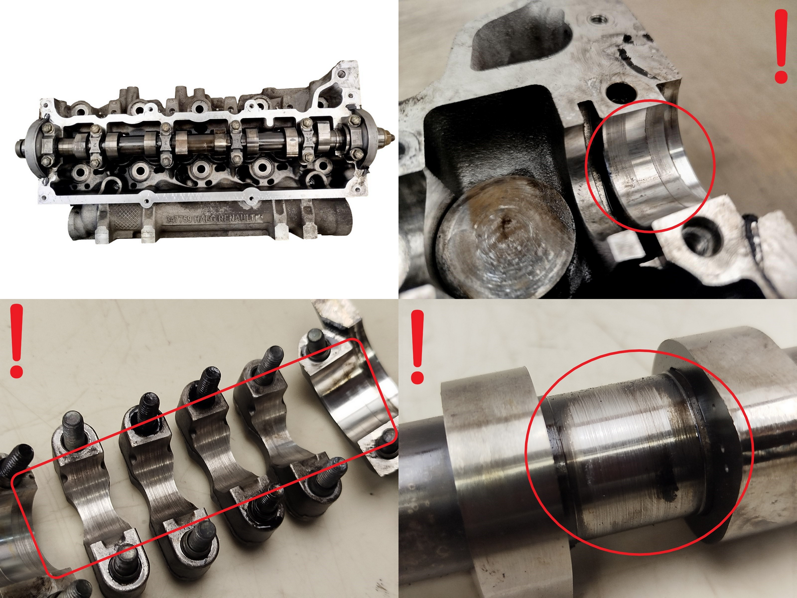 Sylinterikansi Renault Nissan 347759 7701473181 1.5 dCi 2 main product photo