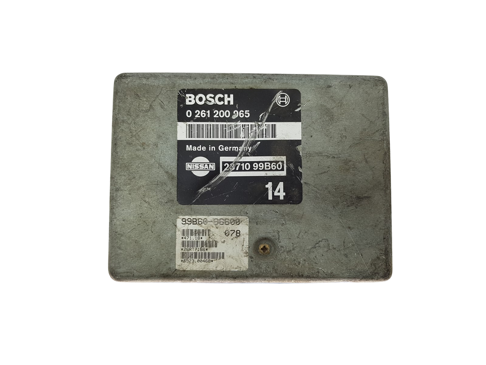Ohjausyksikkö Nissan 2371099B60 0261200965 99B60-96600 Bosch main product photo