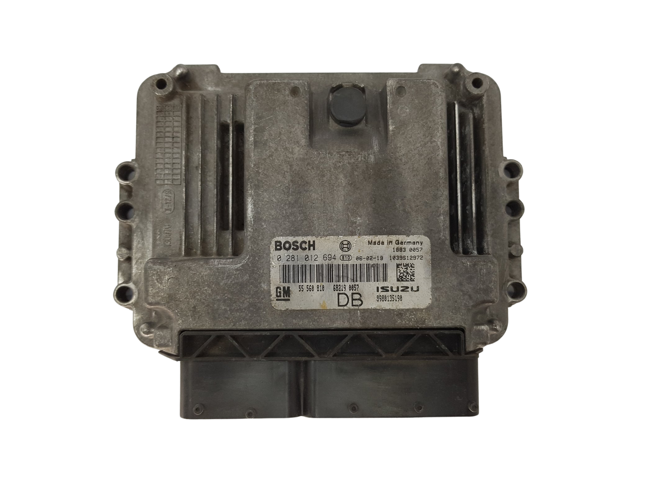 Ohjausyksikkö Opel 55560810DB 0281012694 Bosch GM 13818 main product photo