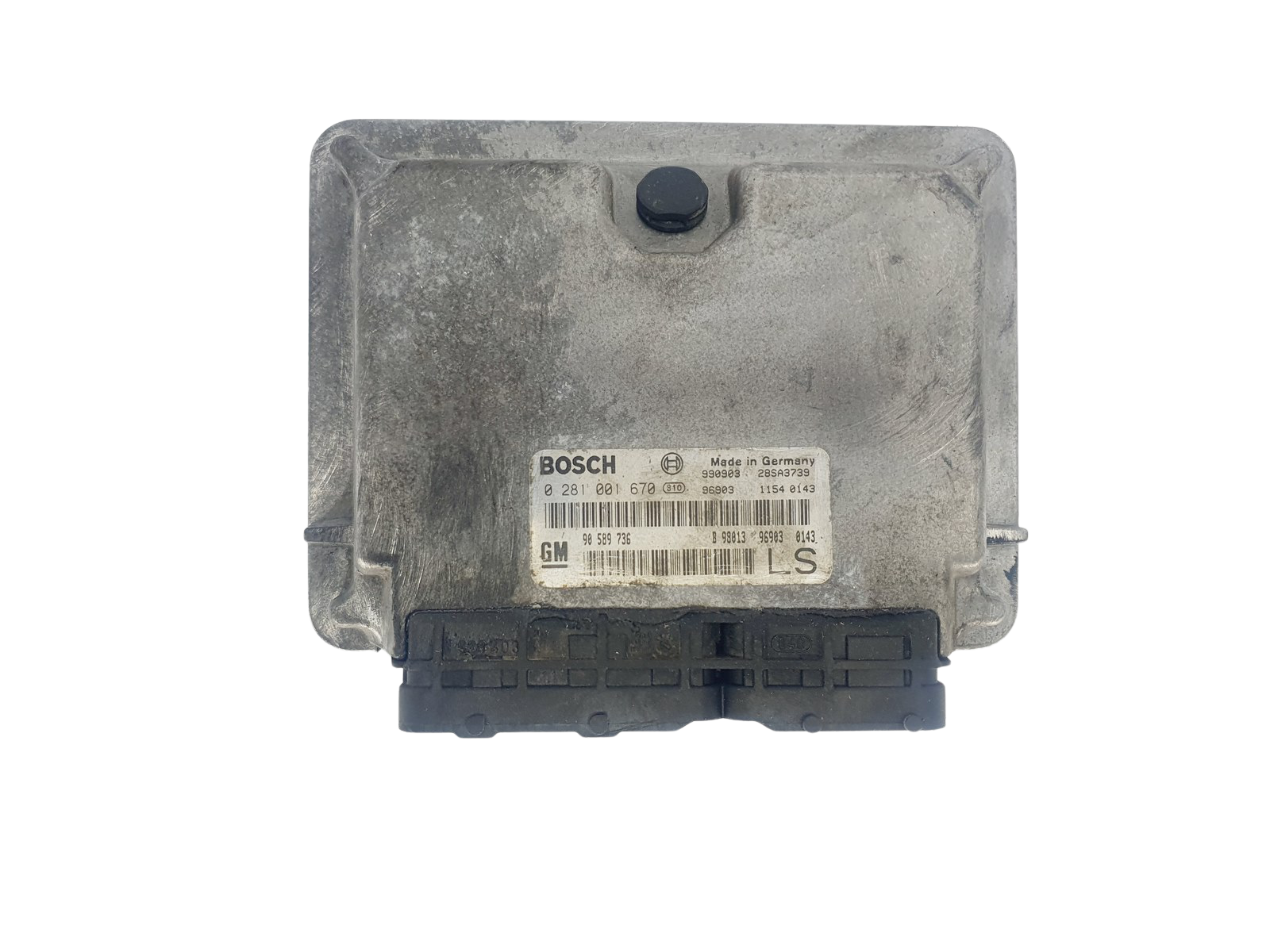 Ohjausyksikkö 90589736LS 0281001670 Opel Bosch 45305 main product photo