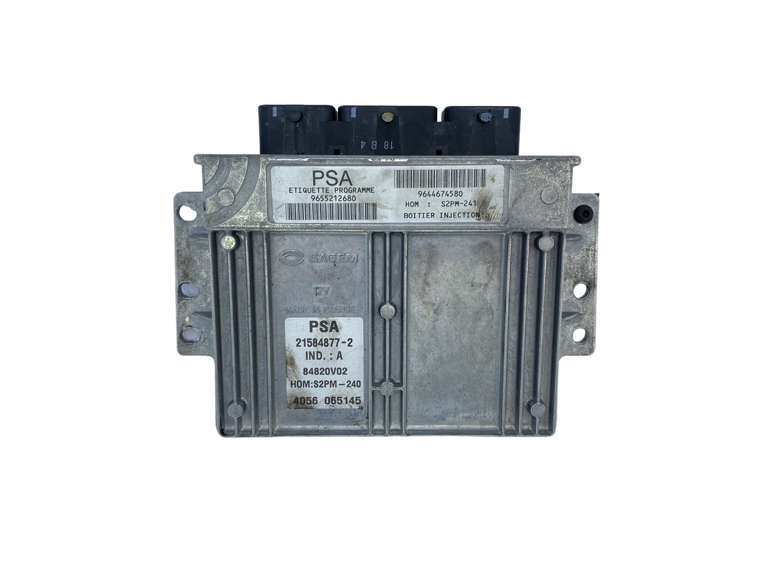 Ohjausyksikkö 9655212680 9644674580 21584877-2 PSA Sagem main product photo