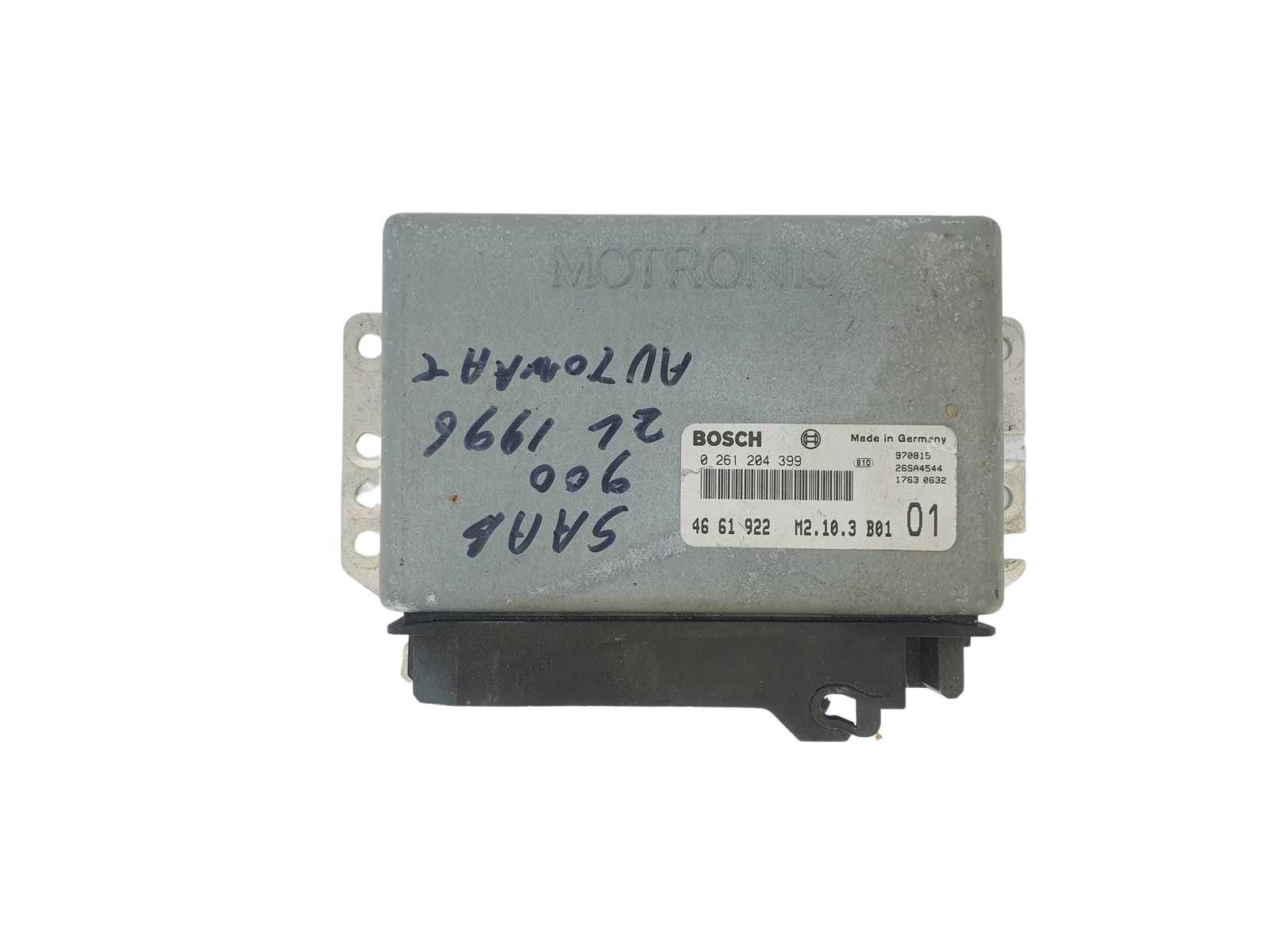 Ohjausyksikkö 0261204399 4661922 Saab Bosch main product photo