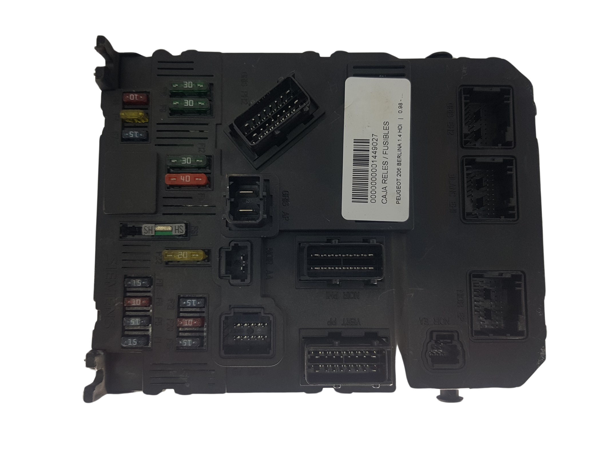 Ohjausyksikkö BSI E02-00 9650584680 S118085220B PSA Siemens 1887 main product photo