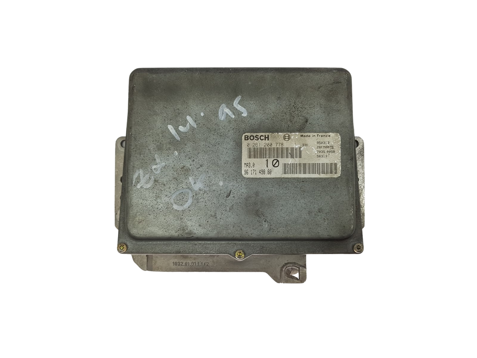 Ohjausyksikkö 9617149880 0261200778 26FM0076 PSA Bosch 17782 main product photo