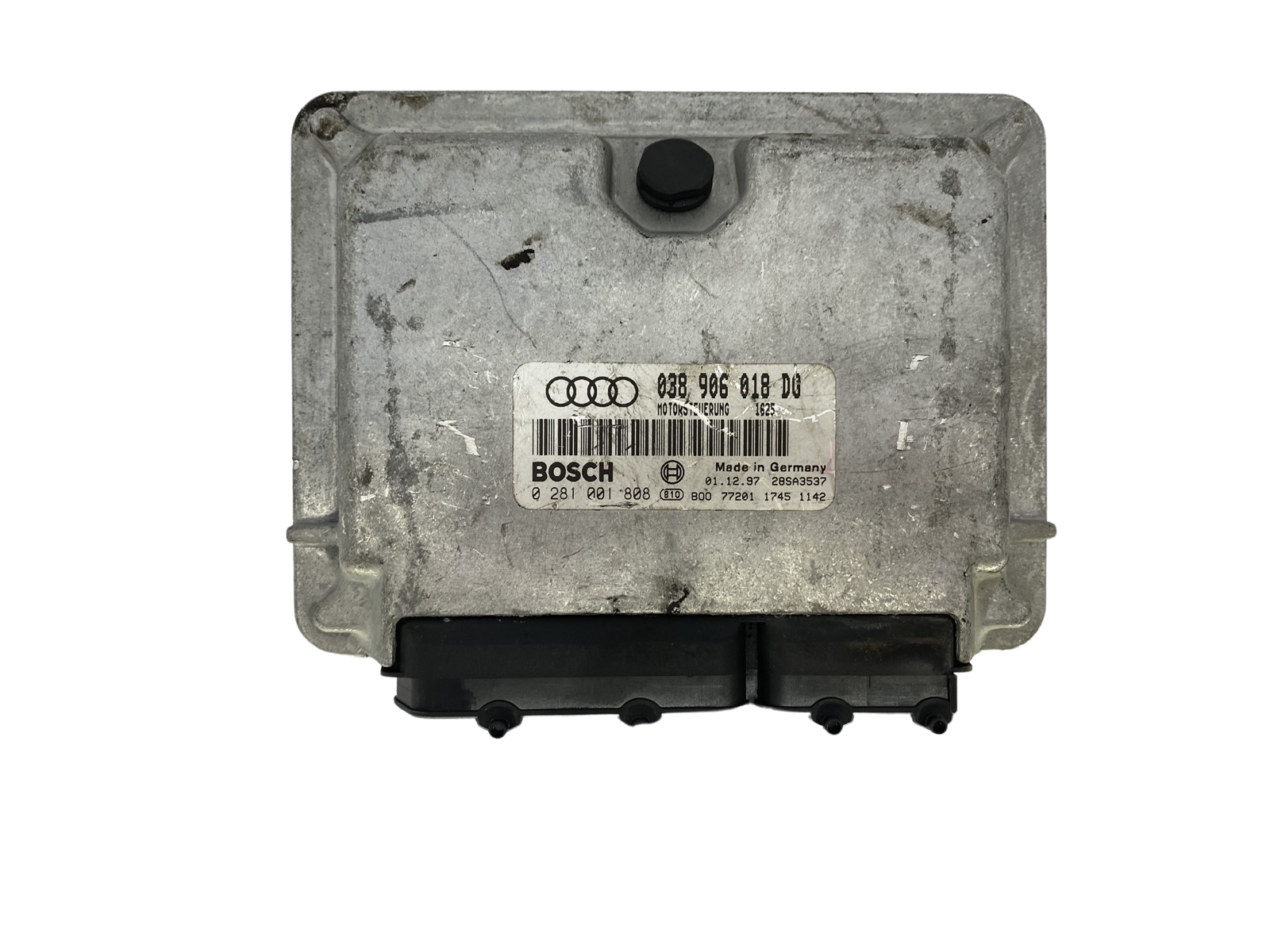 Ohjausyksikkö 038906018DG 0281001808 Audi Bosch 53843 main product photo