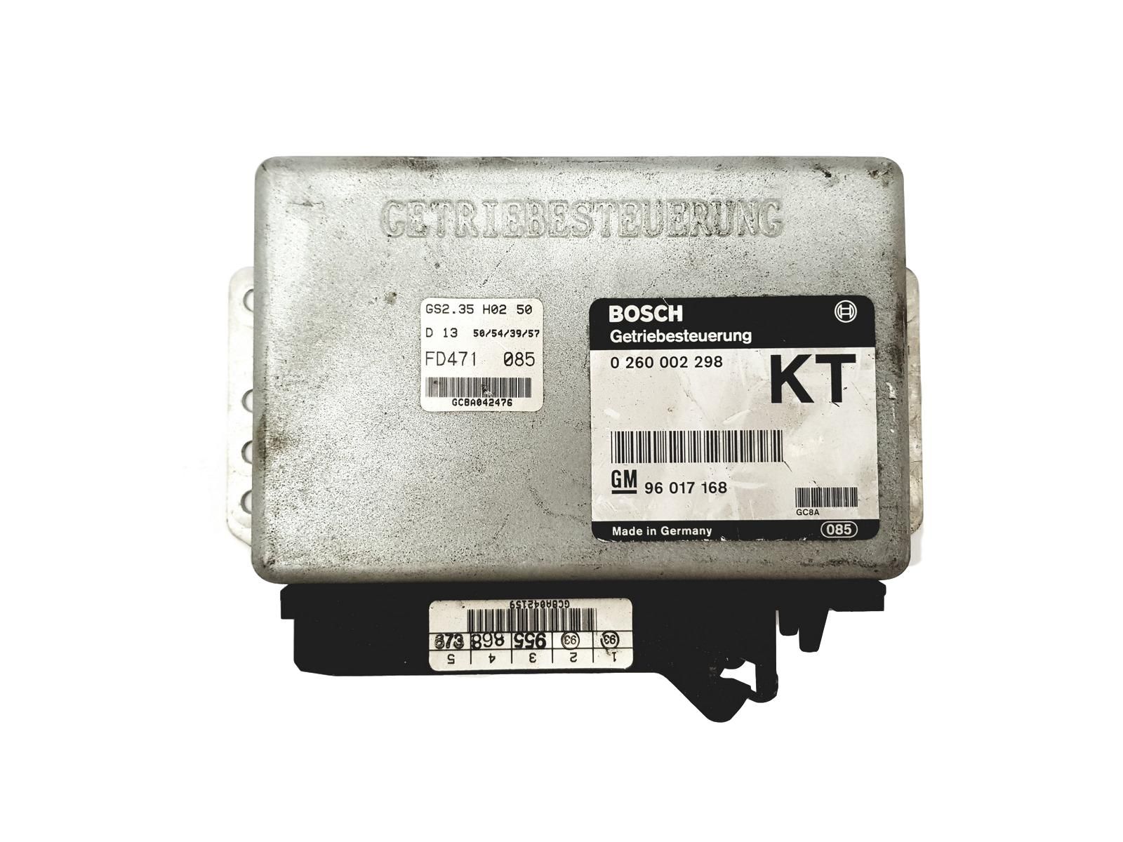 Ohjausyksikkö 96017168KT 0260002298 Opel Bosch 13193 main product photo