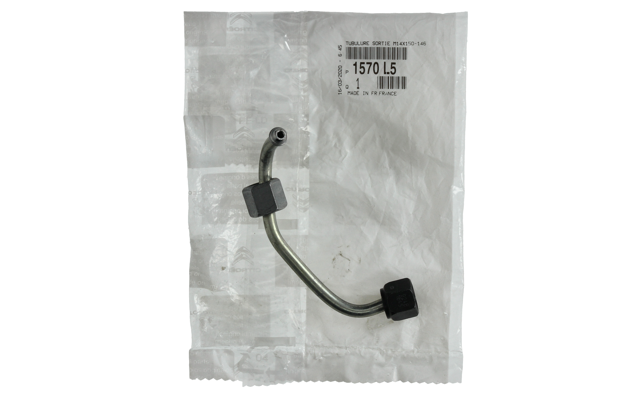 Polttoaineputki Alkuperäinen 1570.L5 1570L5 Citroen Peugeot main product photo