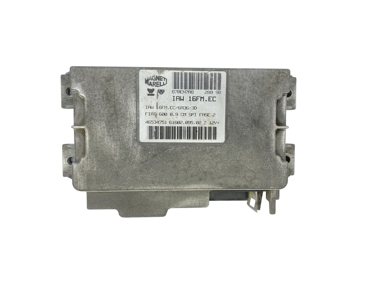 Ohjausyksikkö Fiat 46534751 IAW16FM.EC 61602.095.02 Magneti Marell 57674 main product photo