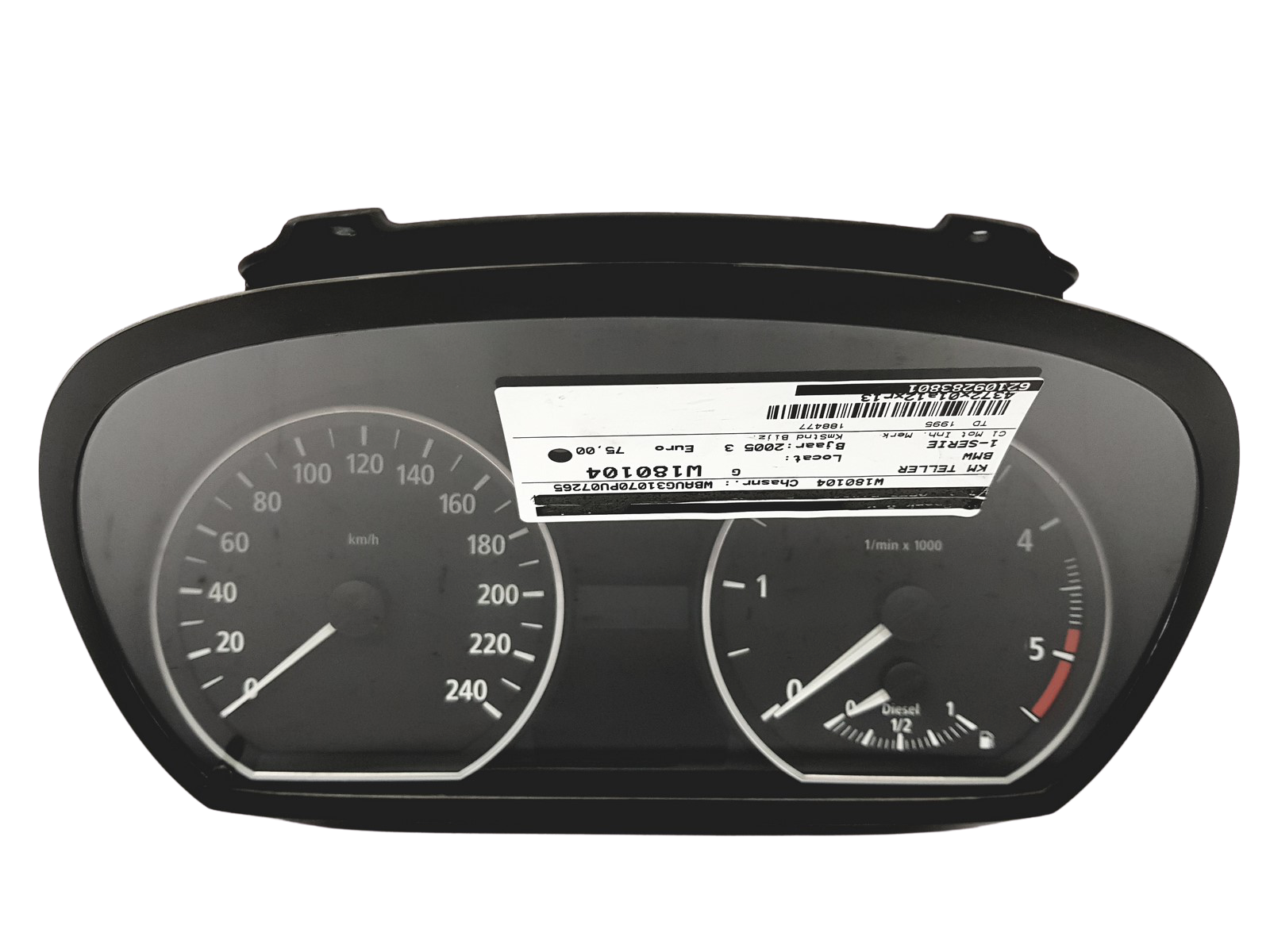 Kierroslukumittari BMW 1 E87 6947136 1024952-21 32080 main product photo