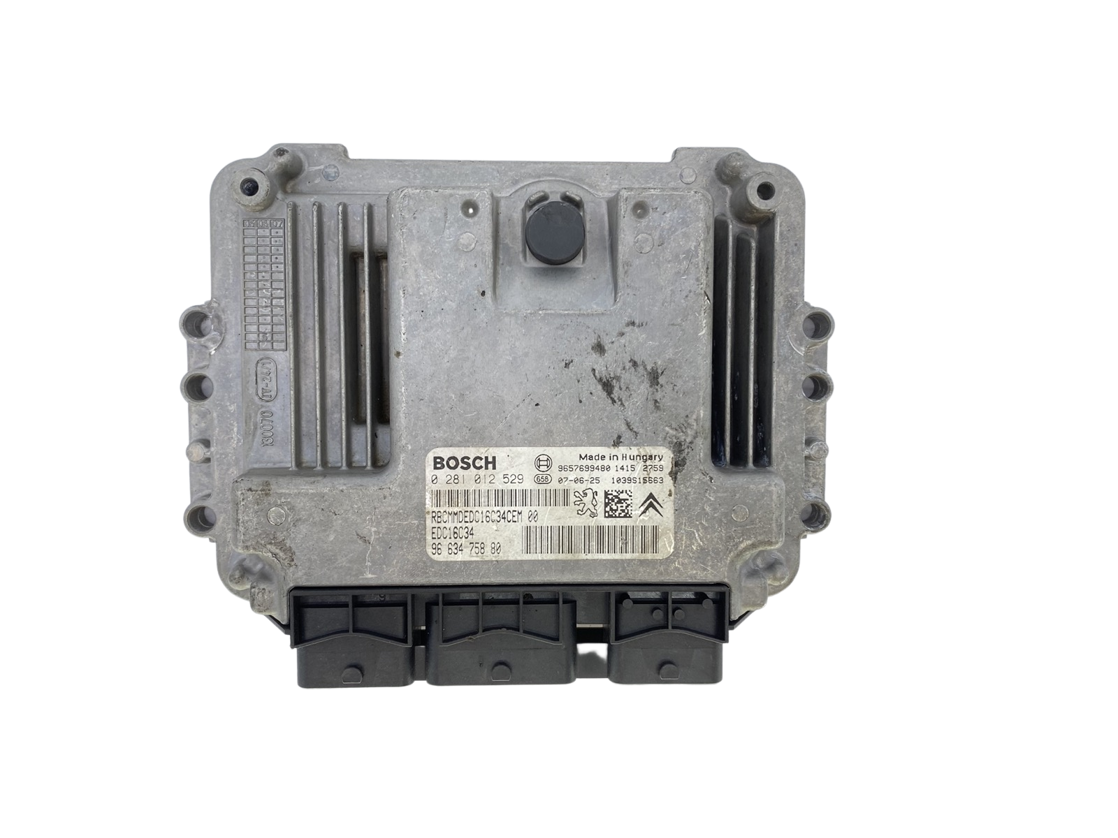 Ohjausyksikkö PSA 0281012529 9663475880 9657699480 Bosch 60698 main product photo