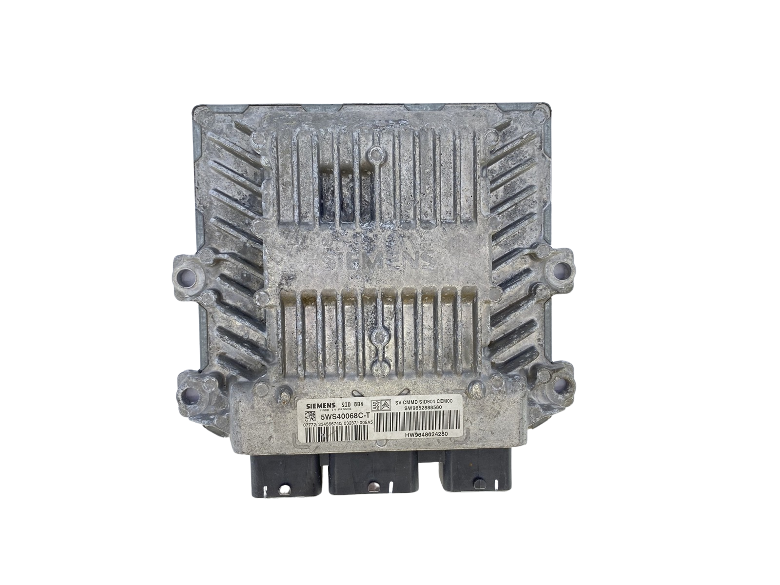 Ohjausyksikkö 9652888580 9648624280 5WS40068C-T PSA Siemens 60719 main product photo
