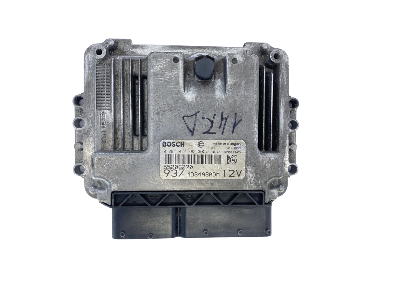 Ohjausyksikkö 55206270 0281012882 4D34A3ADM Alfa Romeo Bosch 54667 main product photo
