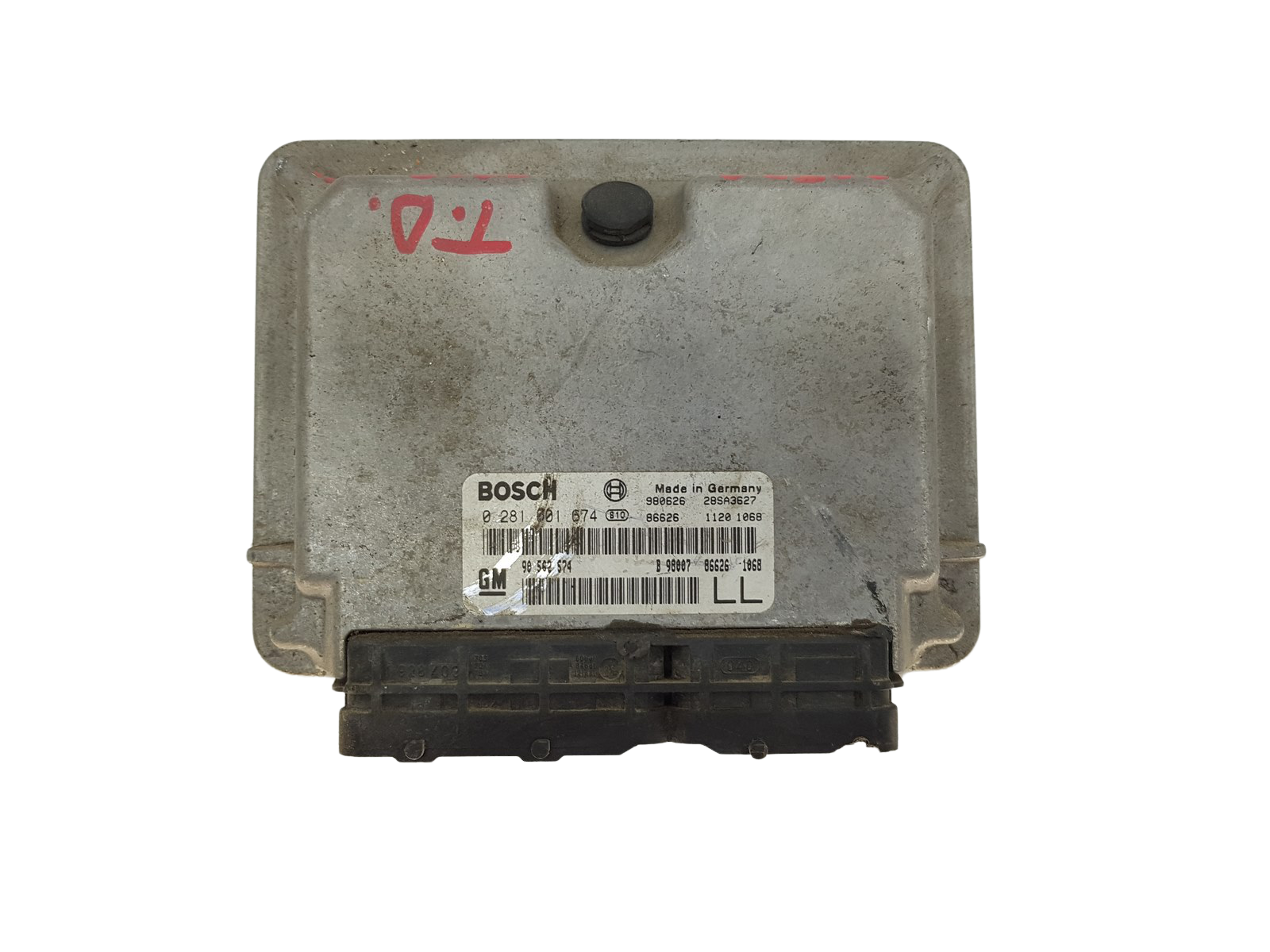 Ohjausyksikkö 90562574 0281001674 Opel Bosch 13802 main product photo