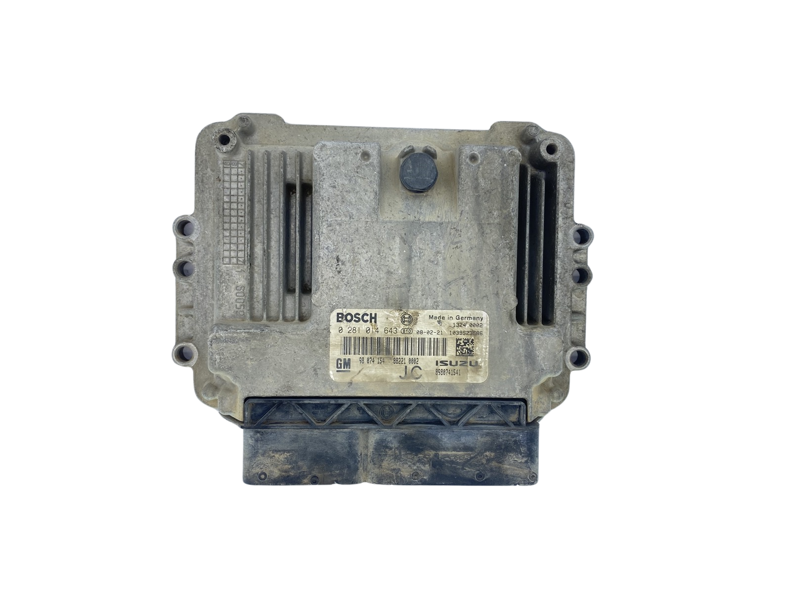 Ohjausyksikkö 98074154 JC 0281014643 8980741541 Opel Bosch 61814 main product photo
