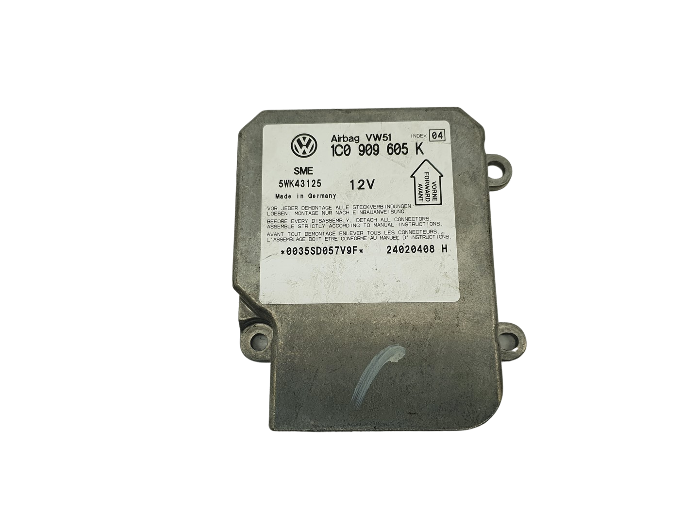Ohjausyksikön moduuli 1C0909605K 5WK43125 VW Siemens 68941 main product photo