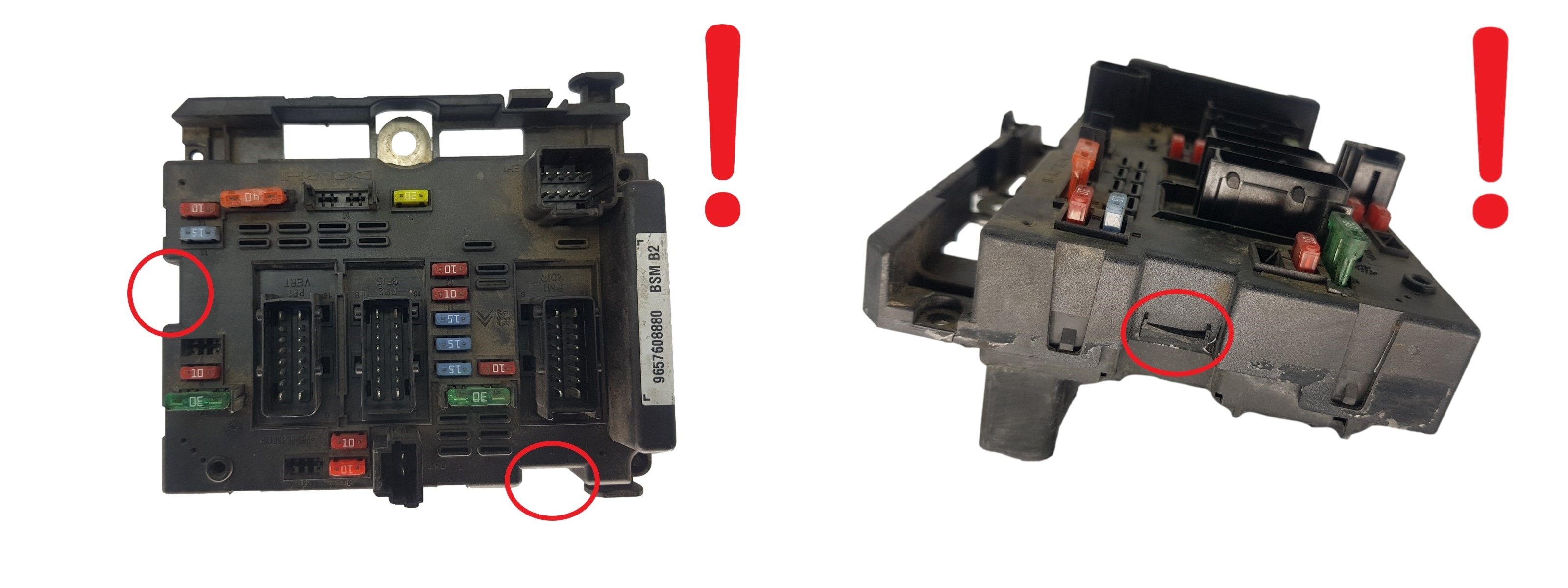 Ohjausyksikkö BSM B2 9657608880 PSA Delphi 1919 main product photo