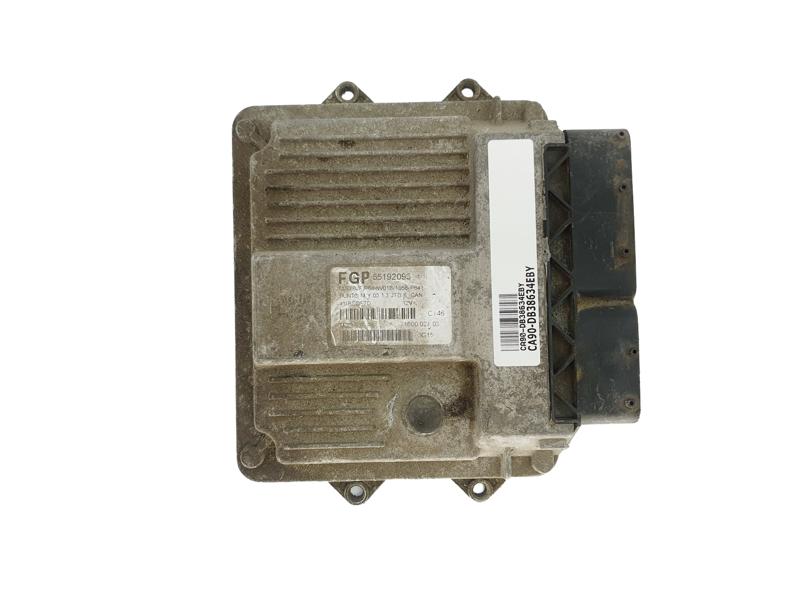 Ohjausyksikkö MJD6JF.P6 55192093 Fiat Magneti Marelli 38634 main product photo