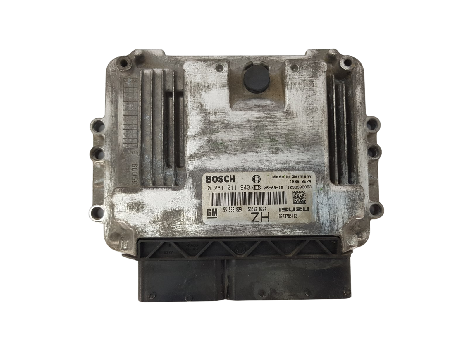 Ohjausyksikkö 0281011943 55556829 8973785712 Opel Bosch GM Isuzu 3210 main product photo