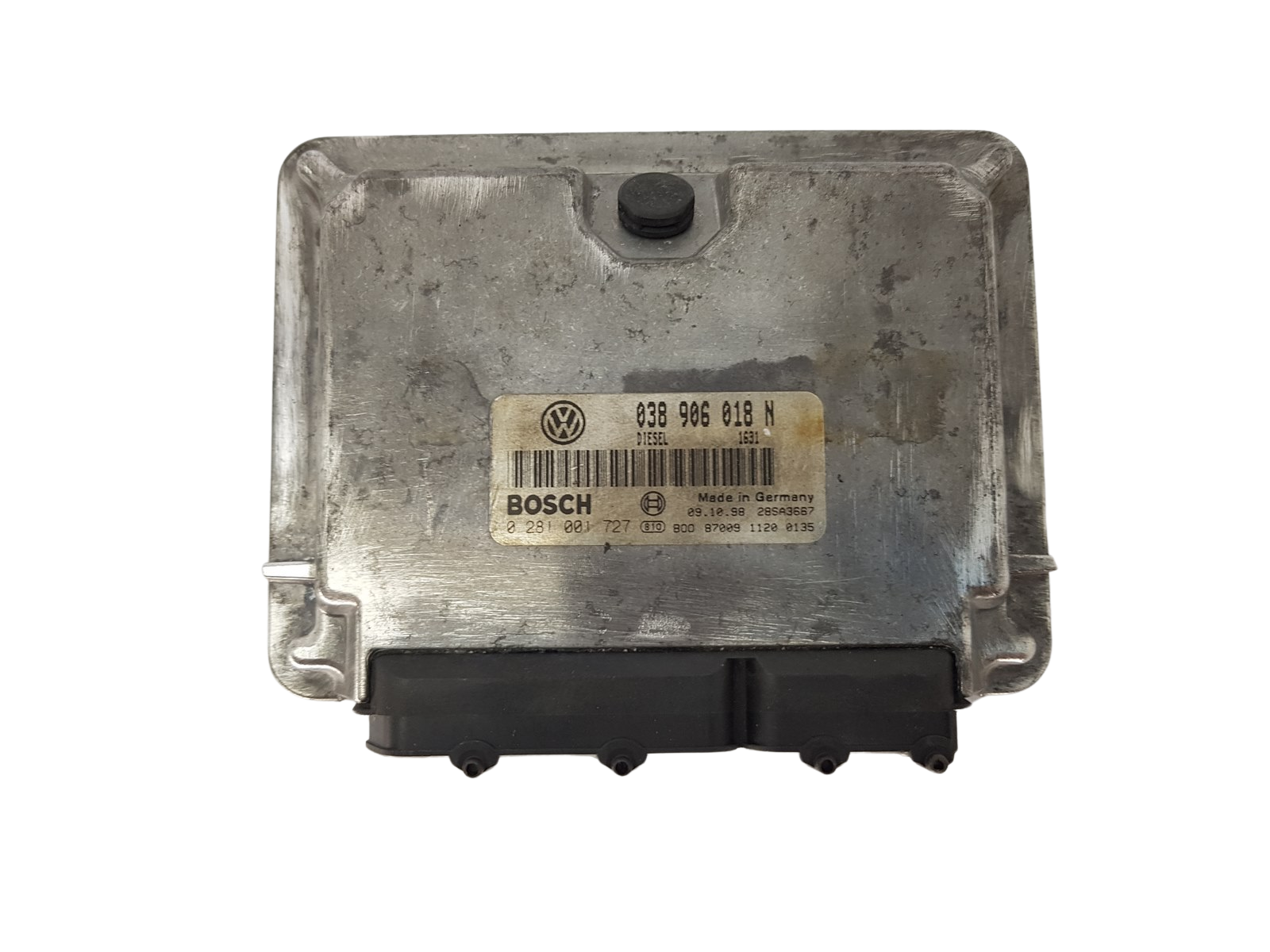 Ohjausyksikkö 038906018N 0281001727 VW Bosch 3527 main product photo