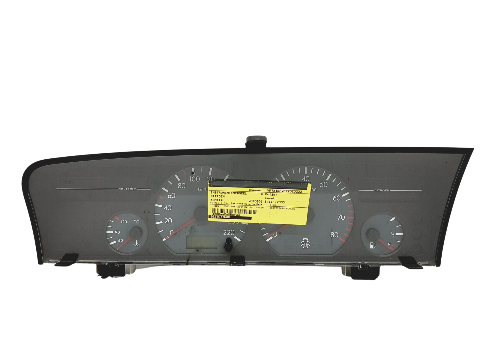 Nopeusmittari Citroen Xantia 21624319-5 Sagem 49680 main product photo