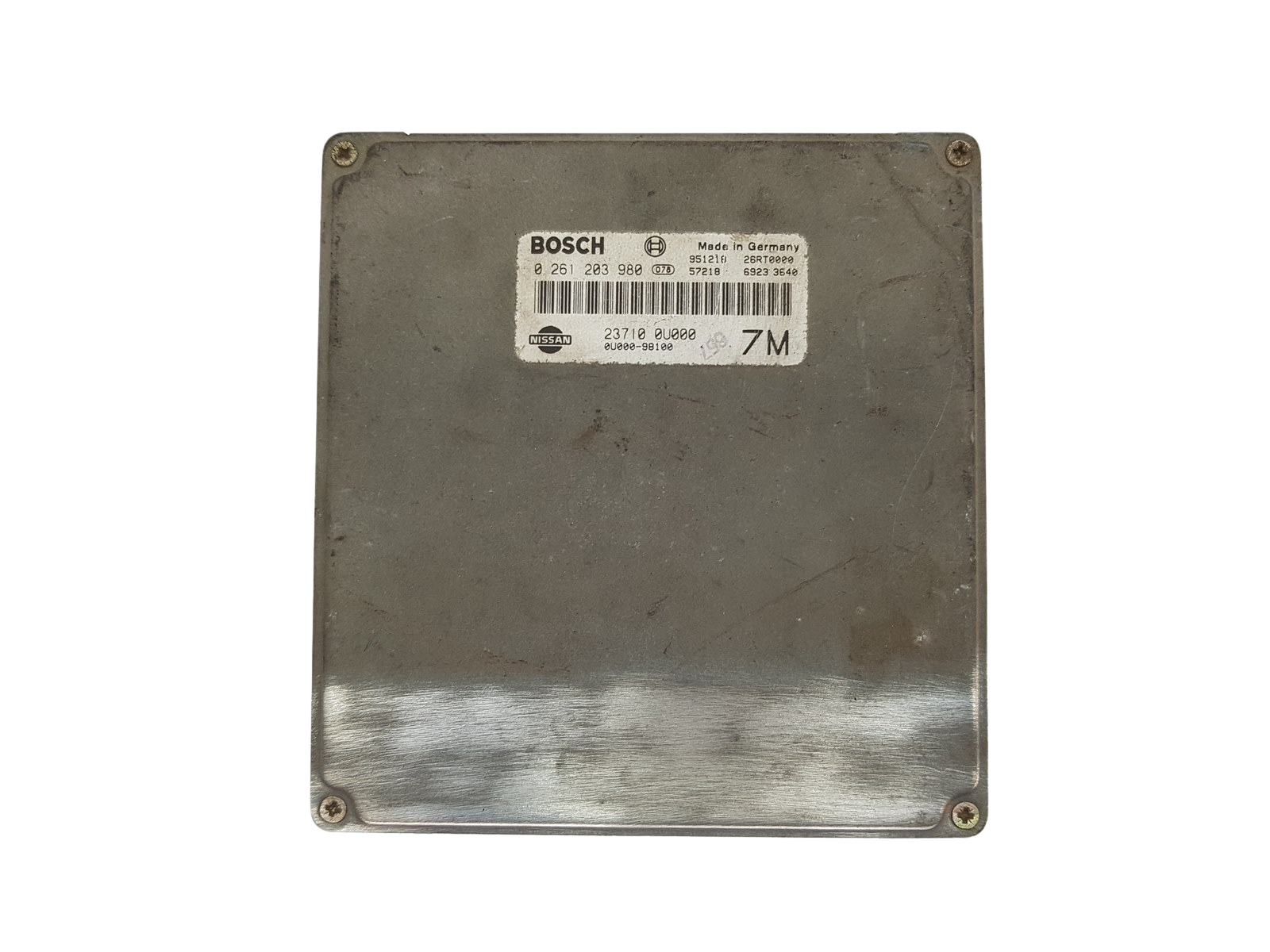 Ohjausyksikkö 23710 0U000 0261203980 0U000-98100 Nissan Bosch 3111 main product photo