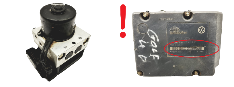 Abs-pumppu VW Seat Skoda Audi 1J0614117D 1J0907379P ATE 60338 main product photo