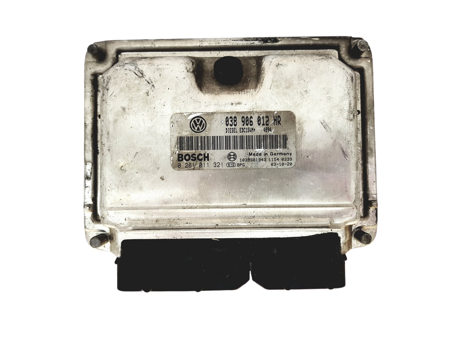 Ohjausyksikkö 038906012HR 0281011321 VW Bosch main product photo