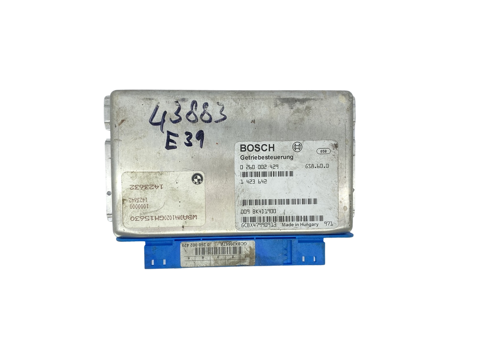 Ohjausyksikkö 0260002429 1423642 BMW Bosch 58728 main product photo