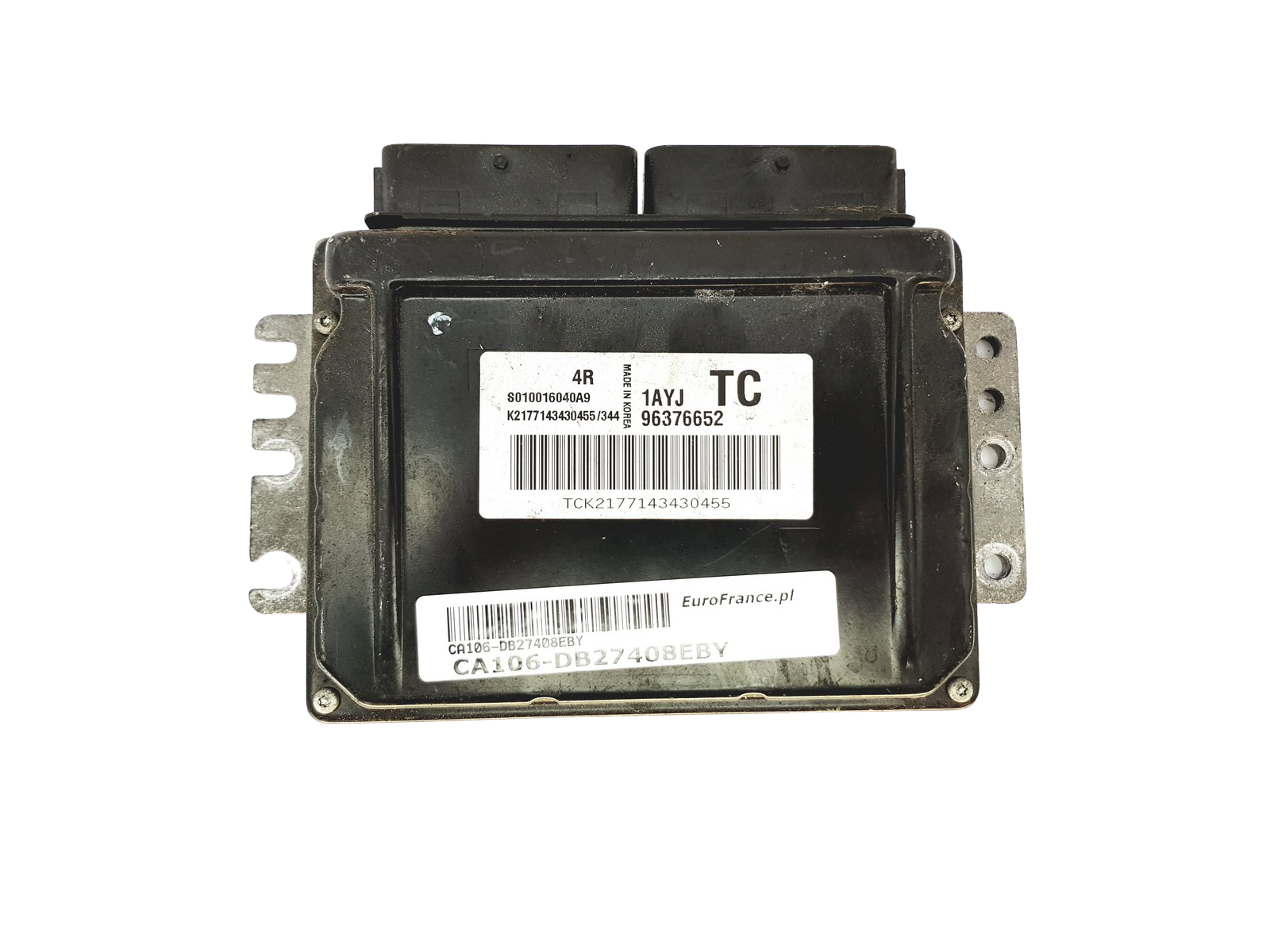 Ohjausyksikkö 96376652 S010016040A9 Chevrolet Daewoo Kemsco 27408 main product photo