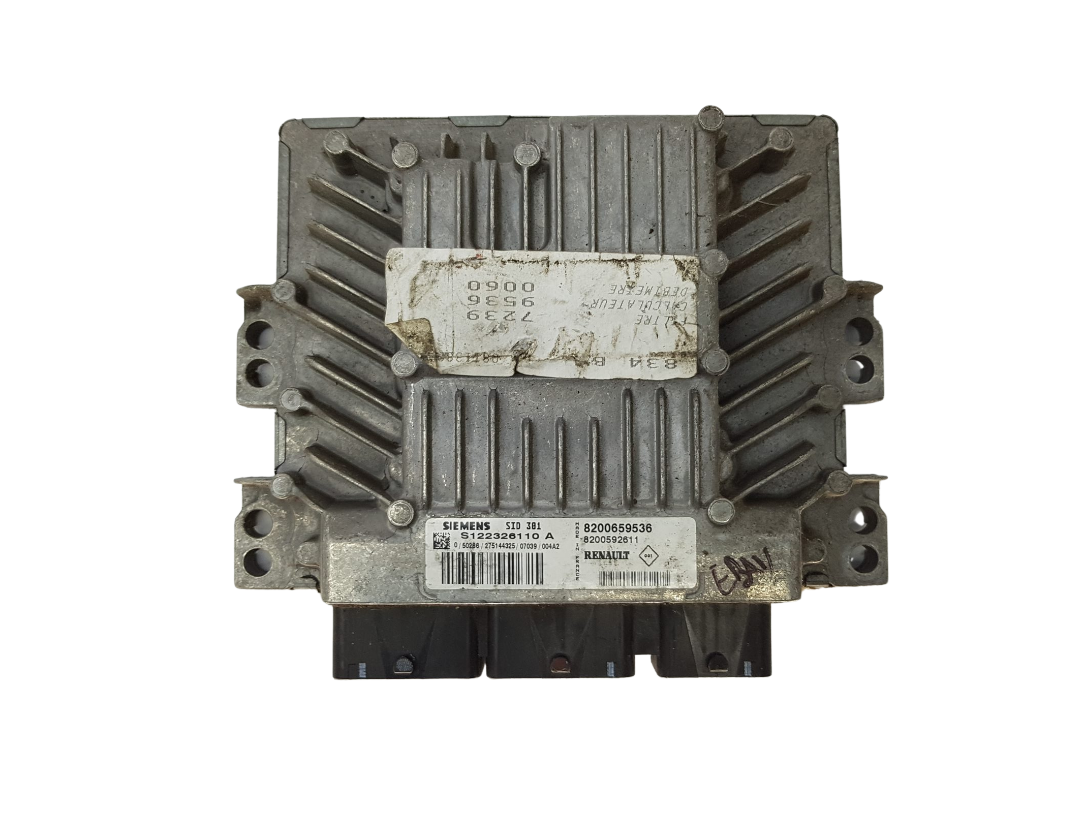 Ohjausyksikkö S122326110A SID301 8200659536 8200592611 Renault 16378 main product photo