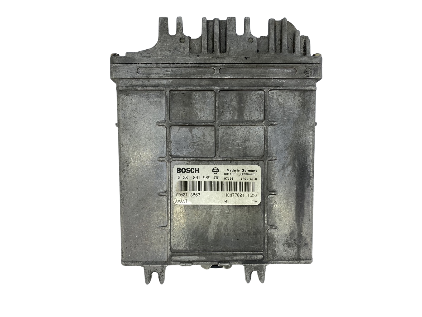 Ohjausyksikkö 0281001969 7700113863 7700111552 Renault Bosch 48141 main product photo