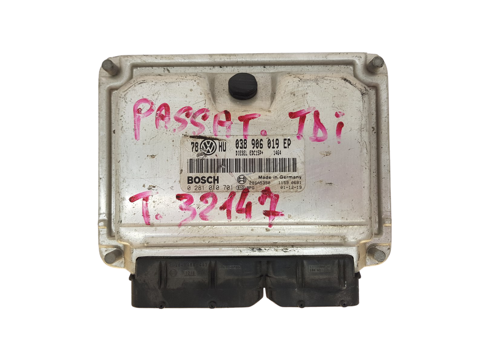 Ohjausyksikkö 038906019EP 0281010701 Volkswagen 30707 main product photo