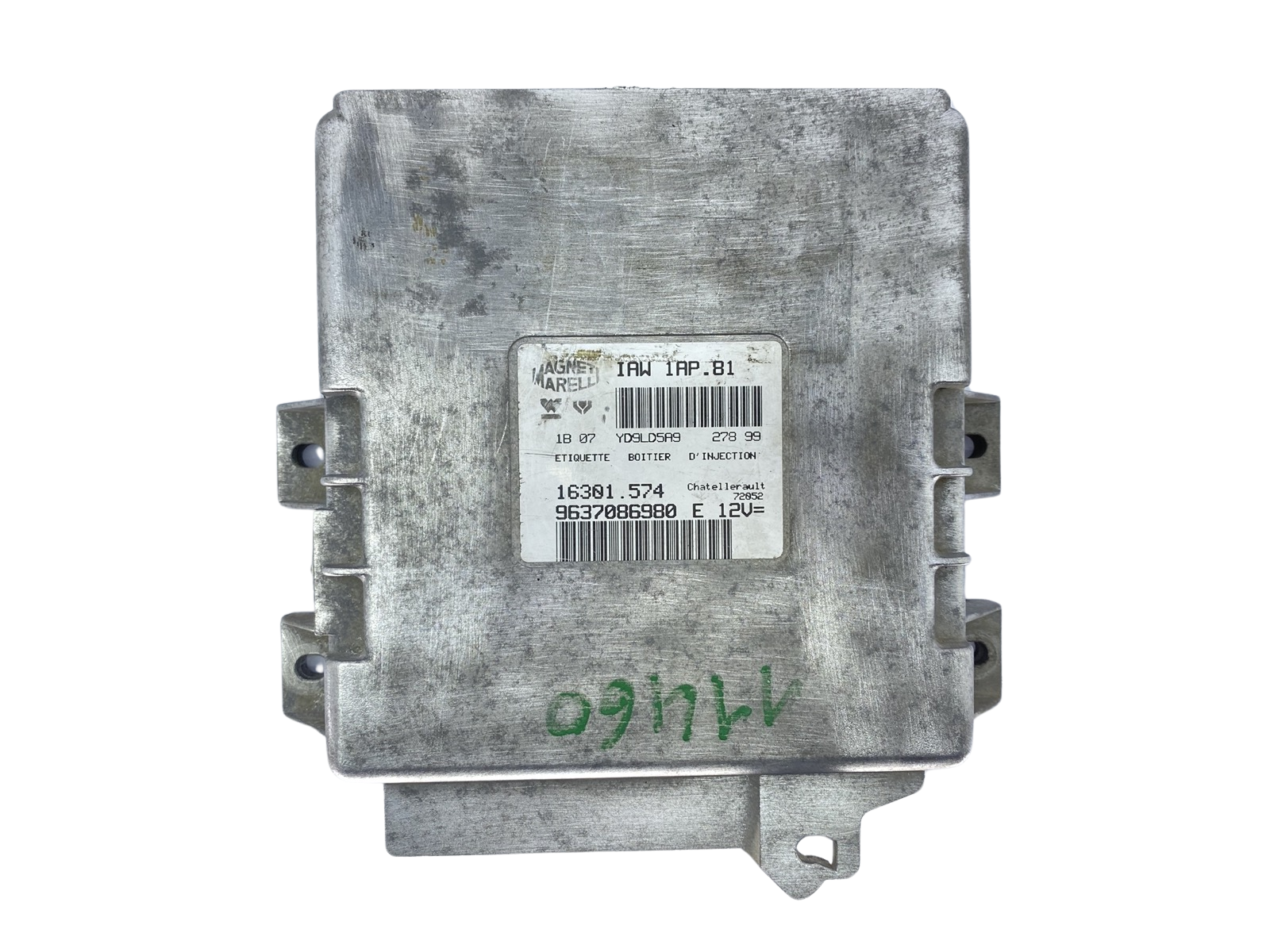 Ohjausyksikkö 9637086980 16301.574 IAW1AP.81 PSA Magneti Marelli 63971 main product photo