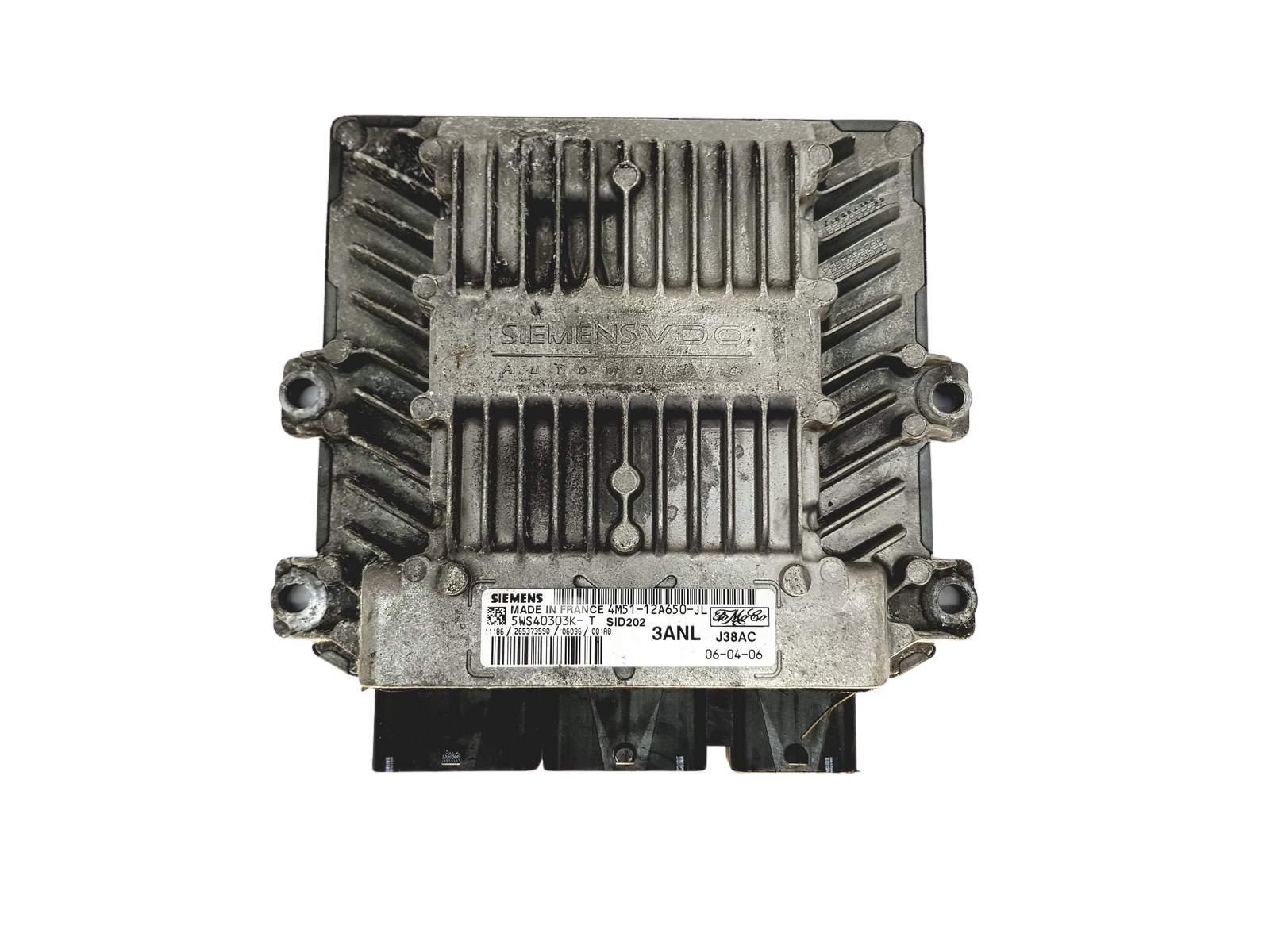 Ohjausyksikkö 5WS40303K-T 4M51-12A650-JL SID202 Ford Siemens 28796 main product photo