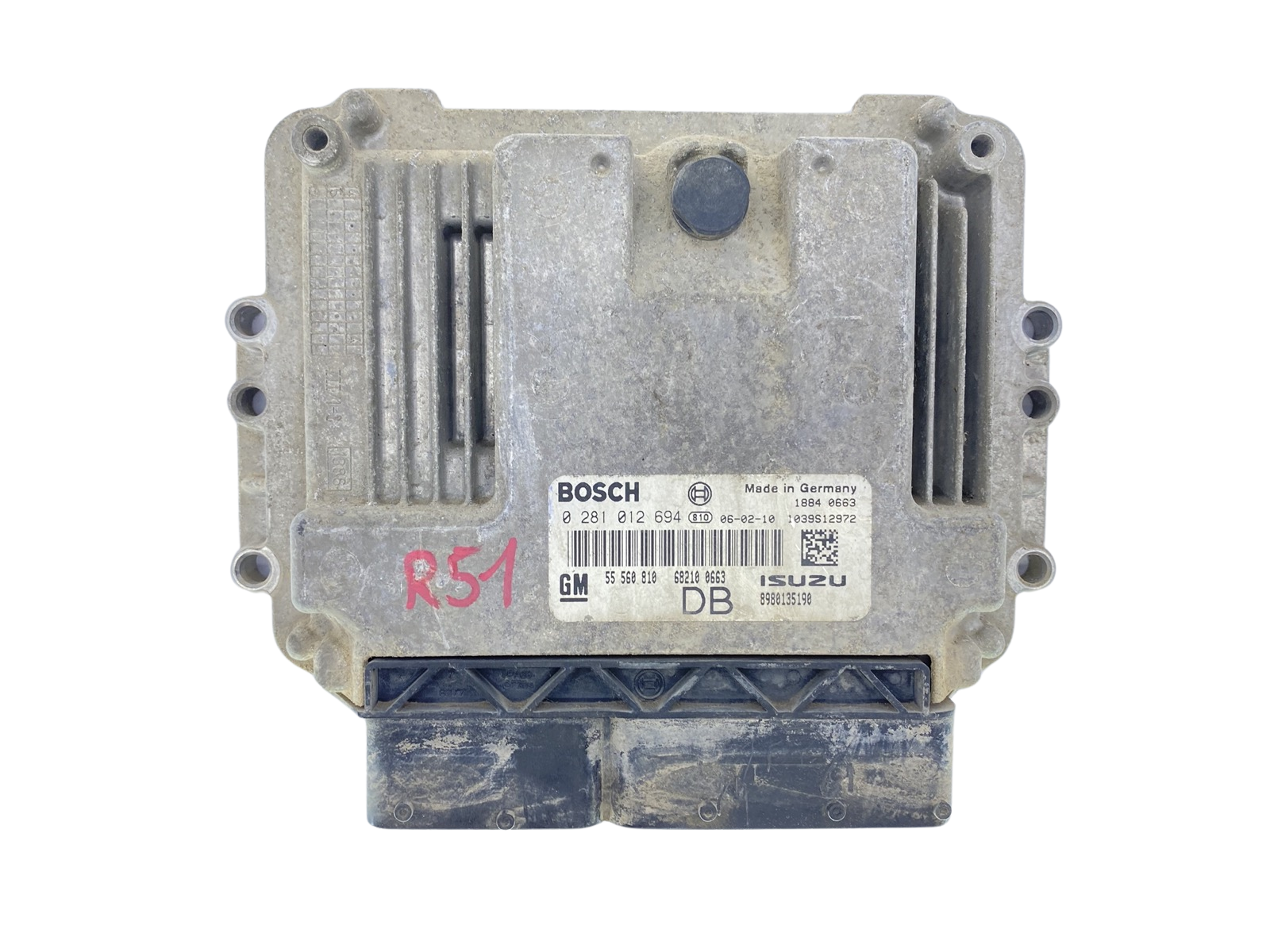 Ohjausyksikkö 55560810 0281012694 8980135190 Opel Bosch GM 64073 main product photo