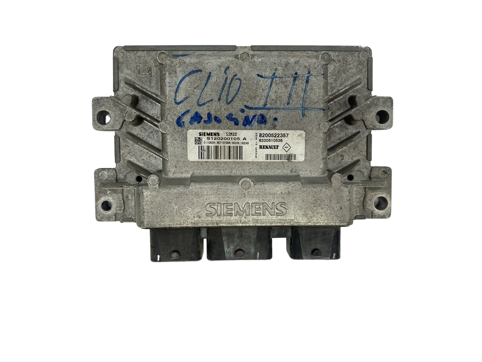 Ohjausyksikkö S120200105A 8200522357 8200510536 Renault 51668 main product photo