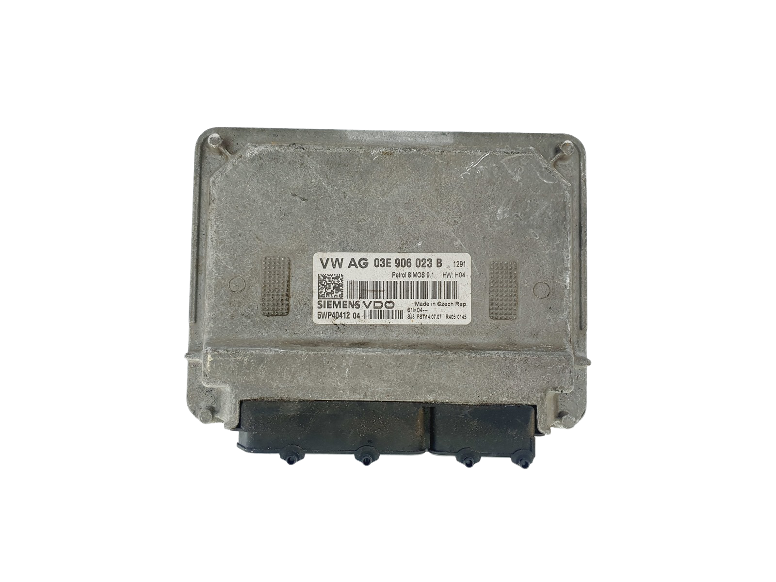 Ohjausyksikkö 03E906023B 5WP40412 04 VW SKODA Siemens 35534 main product photo